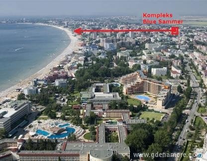 One bedroom apartment in the Complex &bdquo;Blue Summer&quot;, private accommodation in city Sunny Beach, Bulgaria - комплекс &bdquo;Blue Summer&rdquo; 
